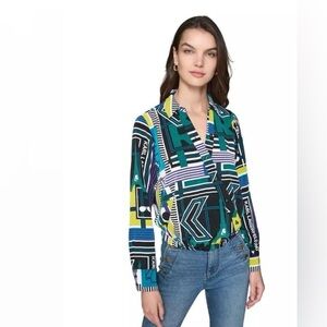 Geometric Blouse, designer